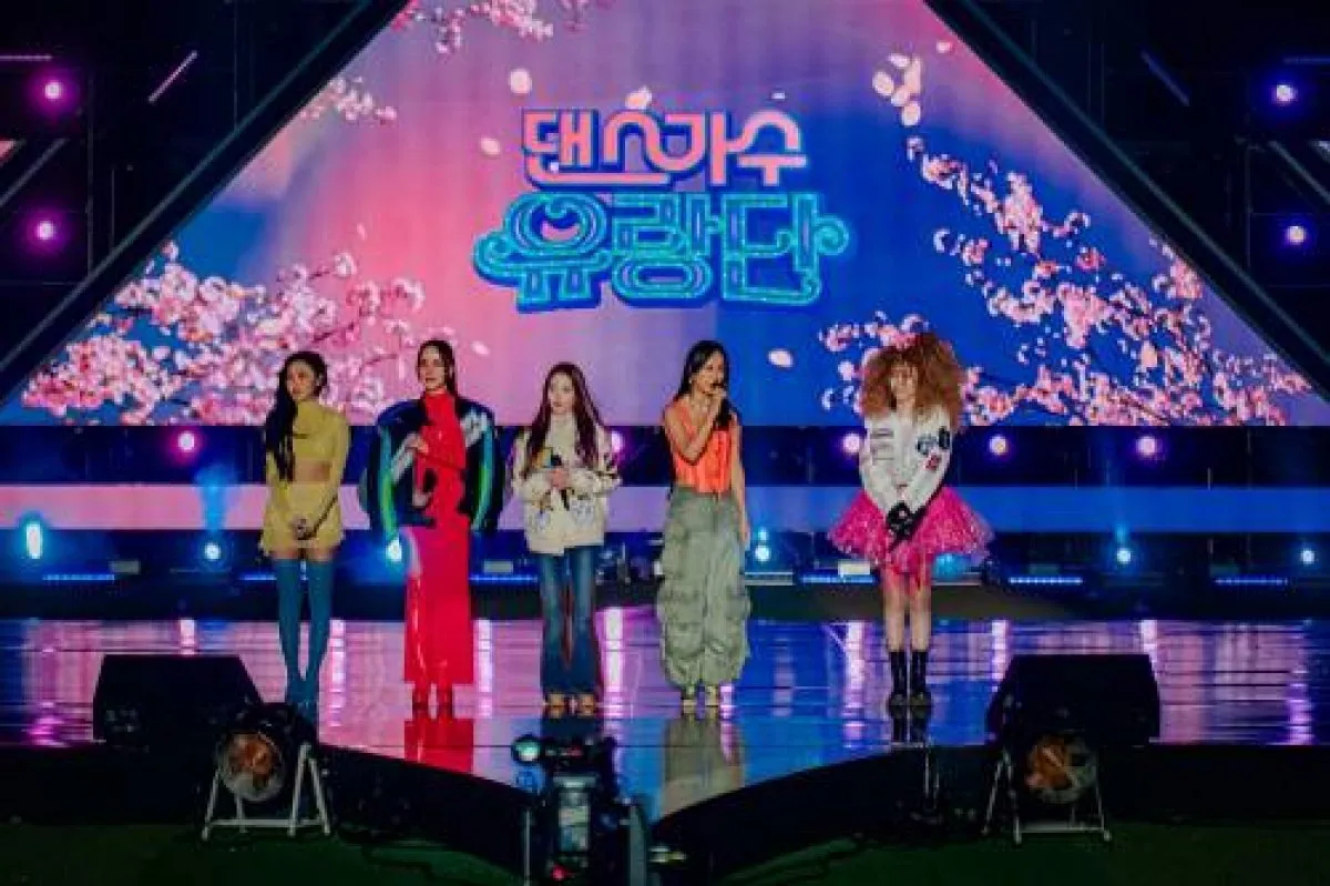 Le programme de divertissement tvN «Dance Singer's Wandering Troupe» a été critiqué pour ne pas avoir correctement utilisé les atouts de la musique et du matériel de divertissement.  photo avec l'aimable autorisation de tvN
