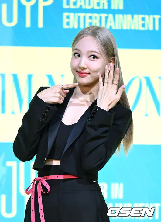 [OSEN = Reporter Lee Dae-seon] A press conference was held on the 24th at Fairmont Ambassador Seoul in Yeouido to commemorate the release of Nayeon's first solo album 'IM NAYEON', a member of the group Twice. Nayeon of the group Twice is posing.  2022.06.24 /sunday@osen.co.kr