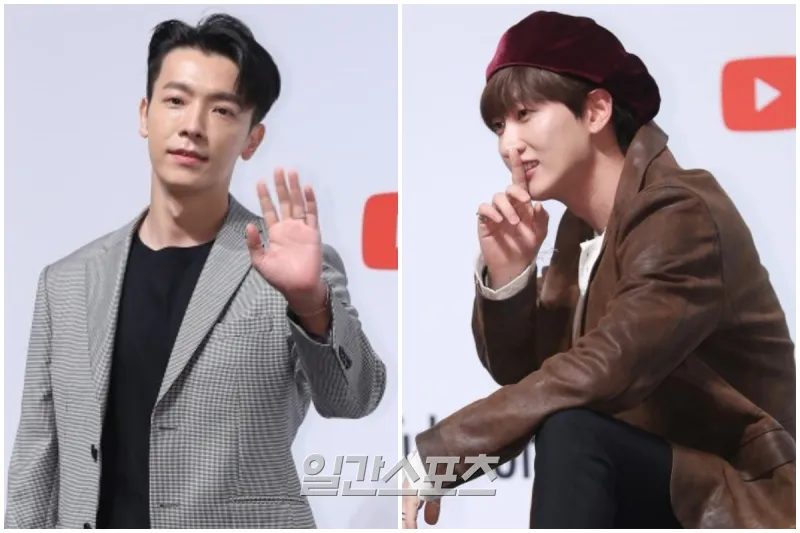 Donghae (links) und Eunhyuk von Super Junior D&E. (IS-Foto)