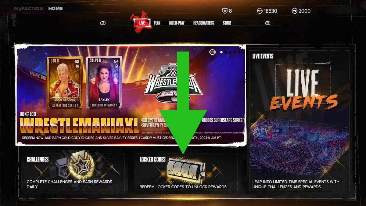 Guide to Redeem Codes in WWE 2K24 Locker Codes