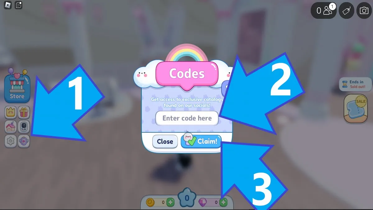 Guide pour utiliser les codes Cake Off.