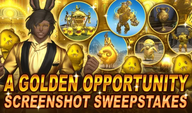 FFXIV Golden Opportunity Screenshot Sweepstakes Contest Launches