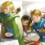 Gremio prepara un delicioso guiso en Suikoden 1 y 2 Famitsu DX Pack