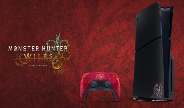 Monster Hunter Wilds PS5 Cover and Controller Launching in Japan