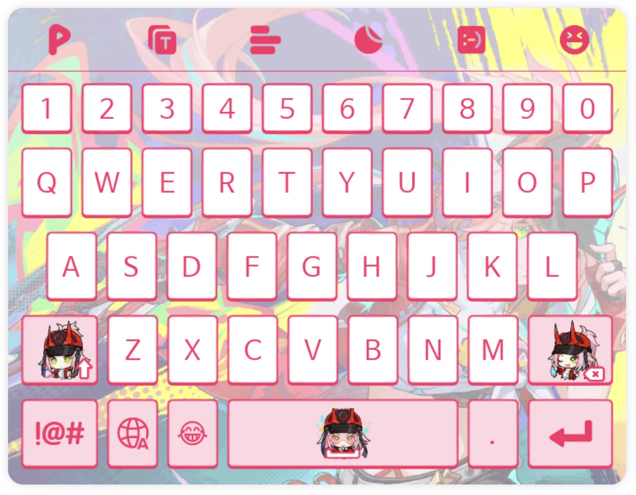 Explora Honkai: Star Rail Rappa PlayKeyboard Teclados personalizados para Android y iOS