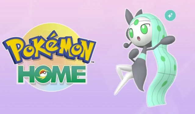 Earn Shiny Meloetta in Pokémon Home Today