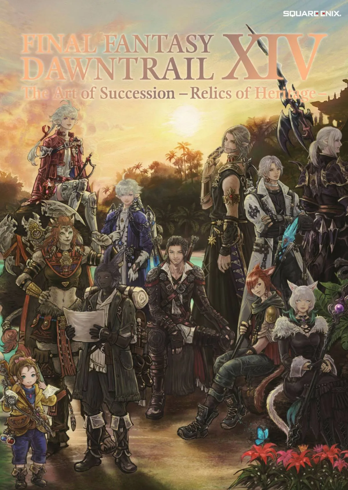 FFXIV Dawntrail Art Book Members